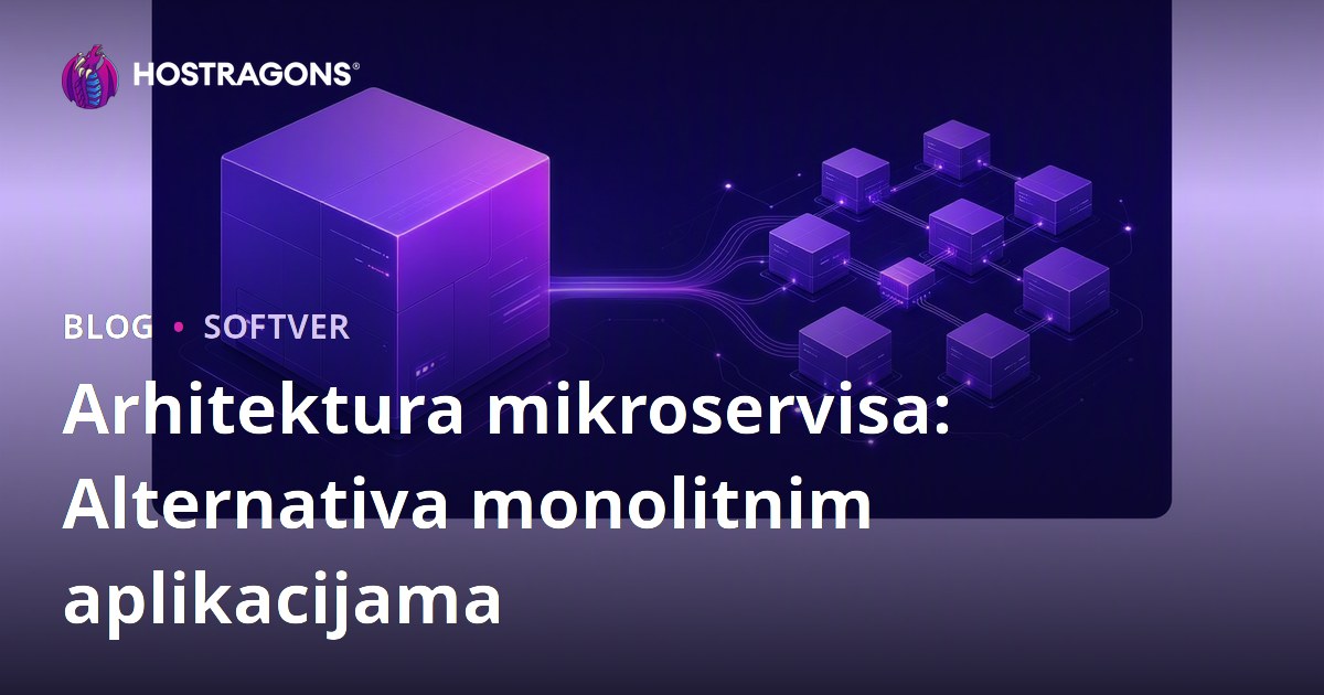 Arhitektura mikroservisa: Alternativa monolitnim aplikacijama