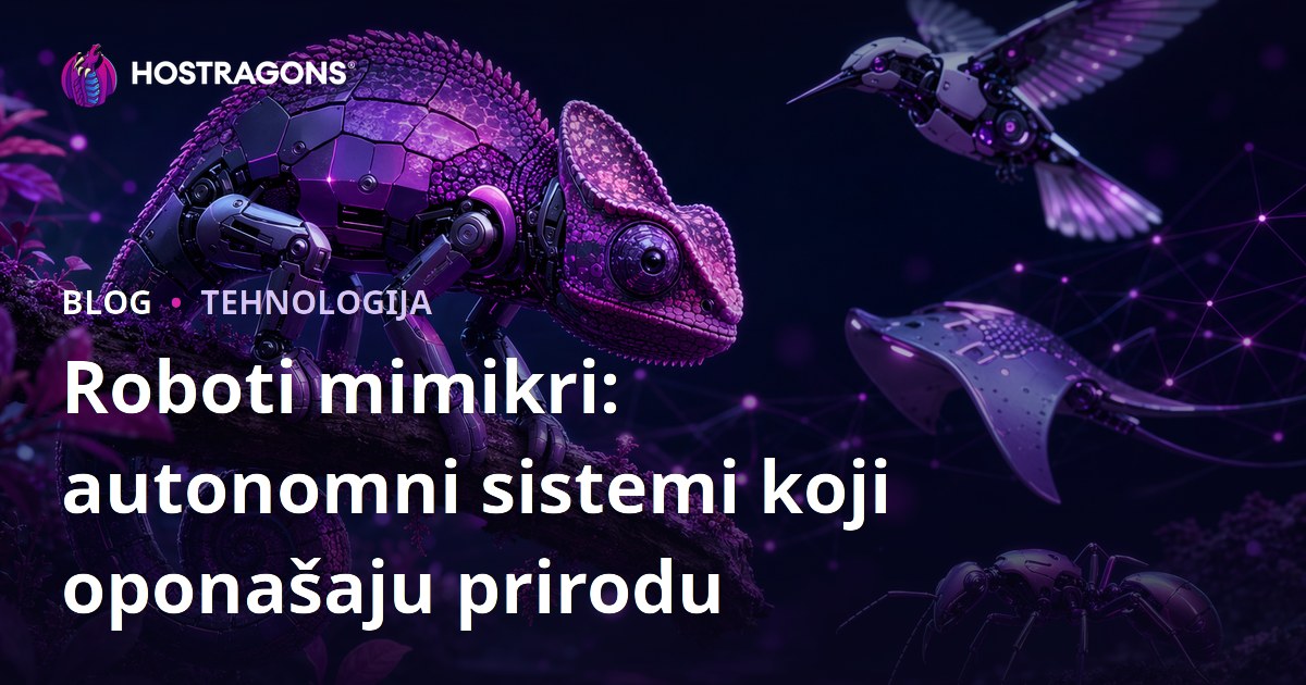 Roboti mimikri: autonomni sistemi koji oponašaju prirodu