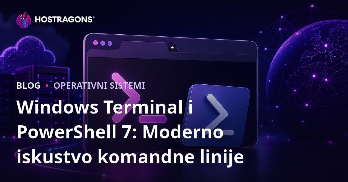 Windows Terminal i PowerShell 7: Moderno iskustvo komandne linije