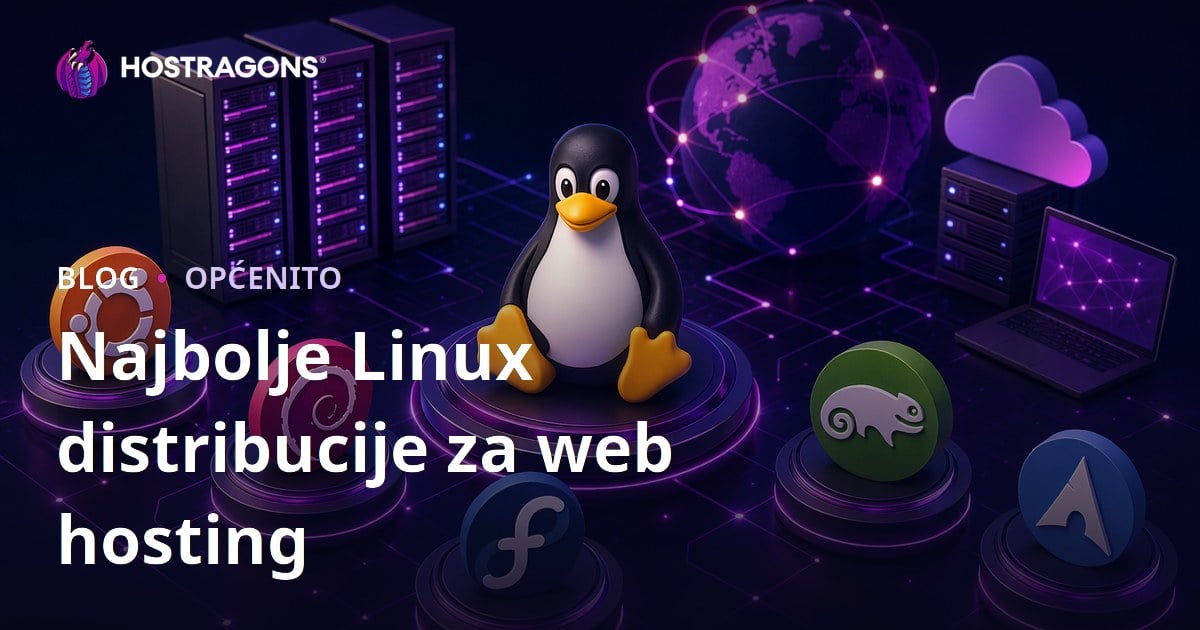 Najbolje Linux distribucije za web hosting