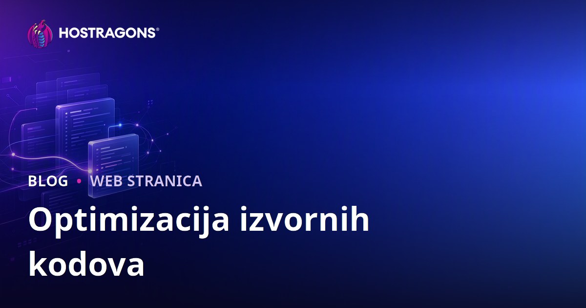 Optimizacija izvornih kodova