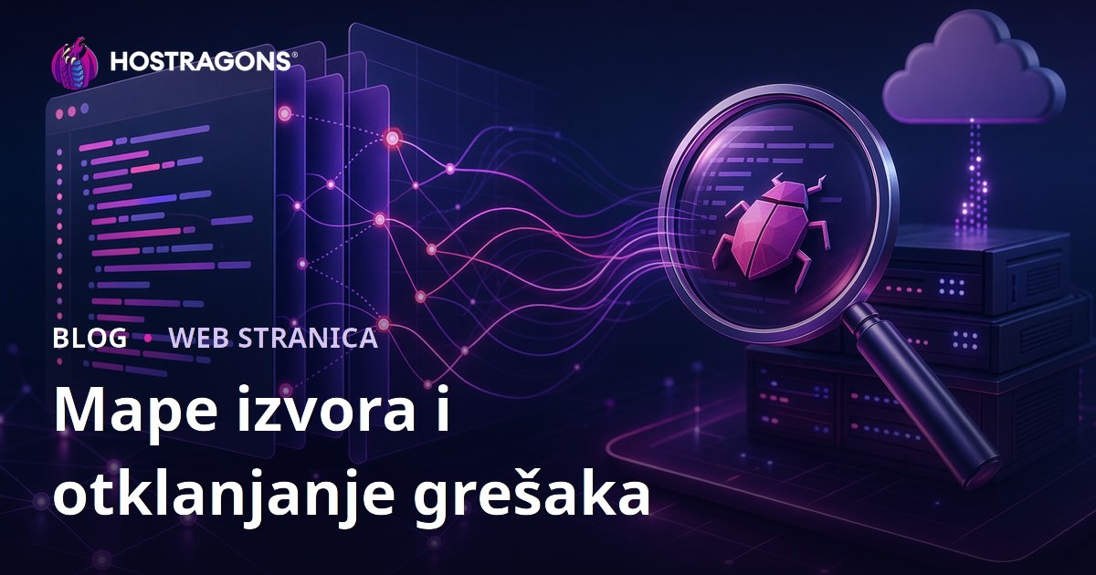 Mape izvora i otklanjanje grešaka