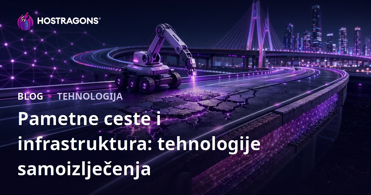 Pametne ceste i infrastruktura: tehnologije samoizlječenja