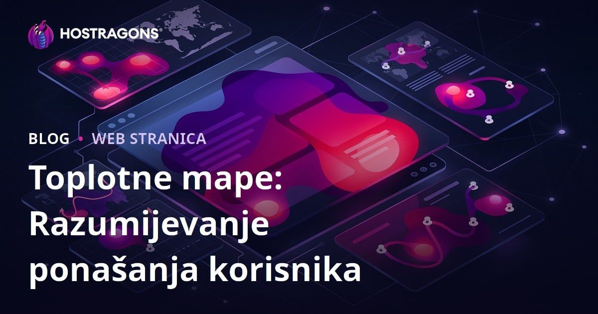 Toplotne mape: Razumijevanje ponašanja korisnika