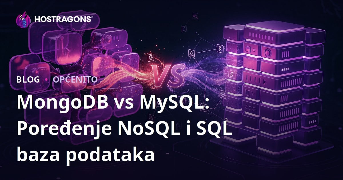 MongoDB vs MySQL: Poređenje NoSQL i SQL baza podataka