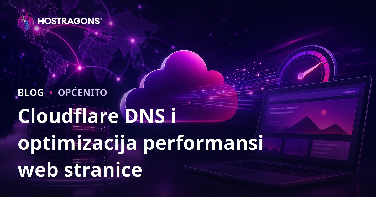Cloudflare DNS i optimizacija performansi web stranice