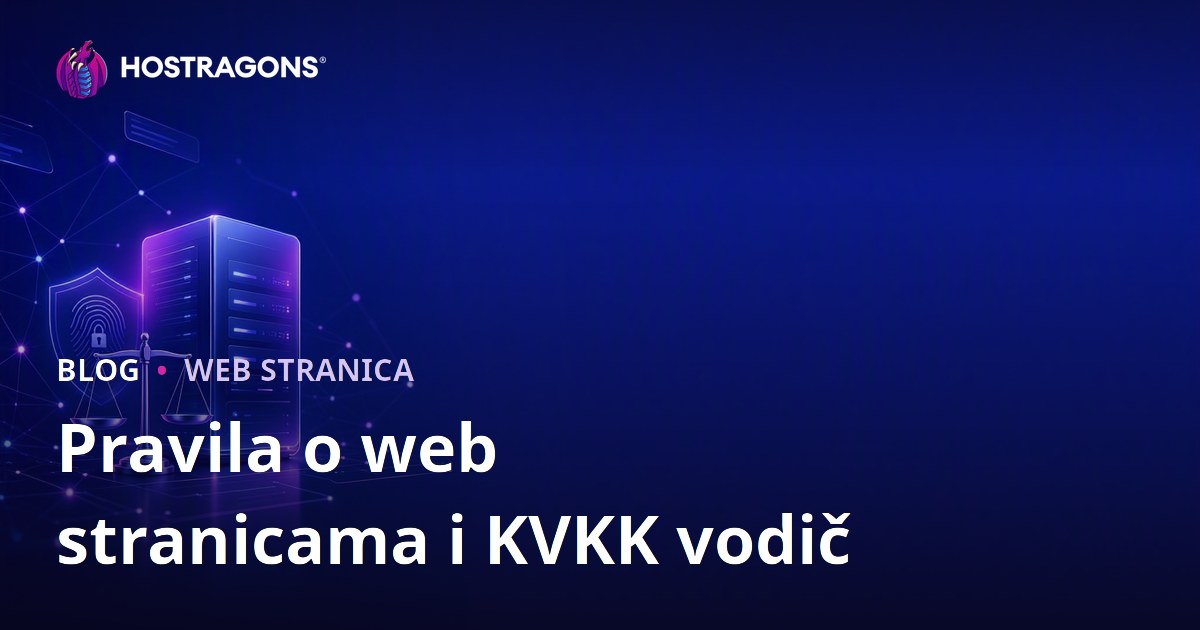 Pravna pravila i zaštita podataka pri izradi web stranice: GDPR i lokalni vodič