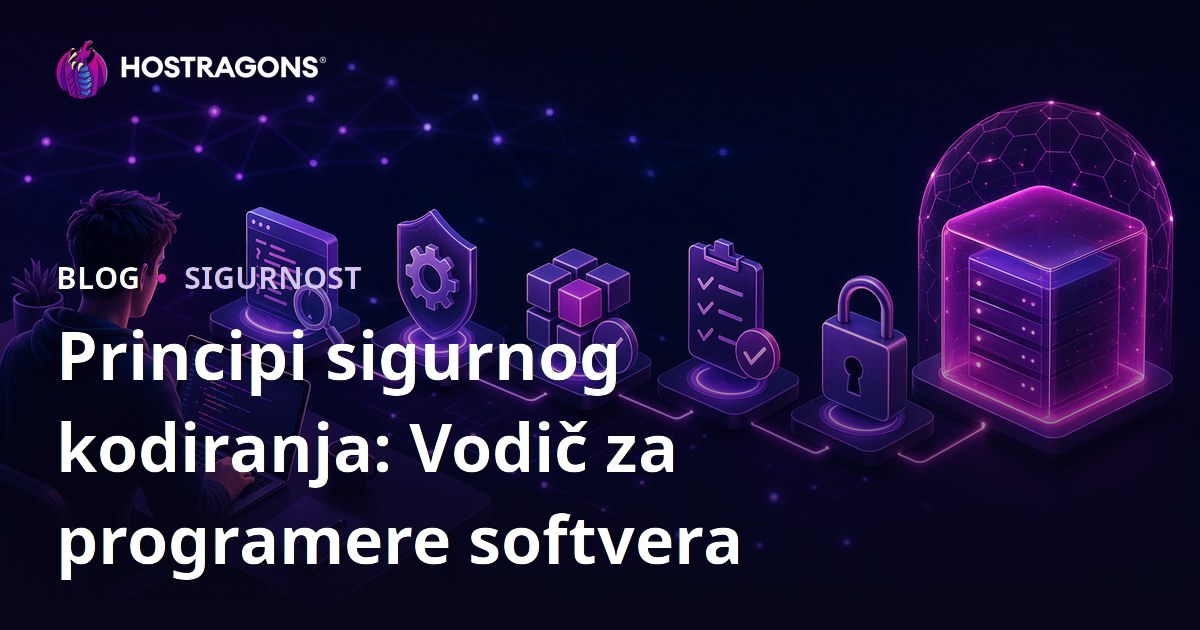 Principi sigurnog kodiranja: Vodič za programere softvera