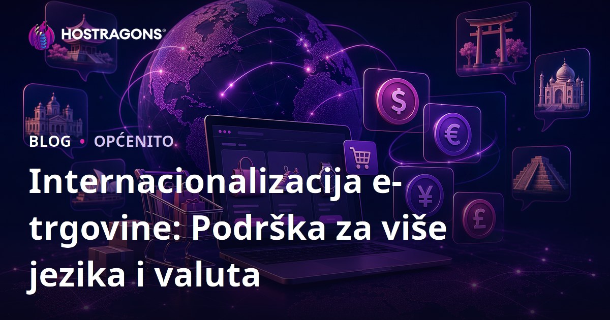 Internacionalizacija e-trgovine: Podrška za više jezika i valuta