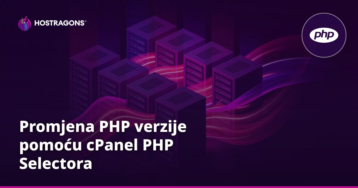 Promjena PHP verzije pomoću cPanel PHP Selectora