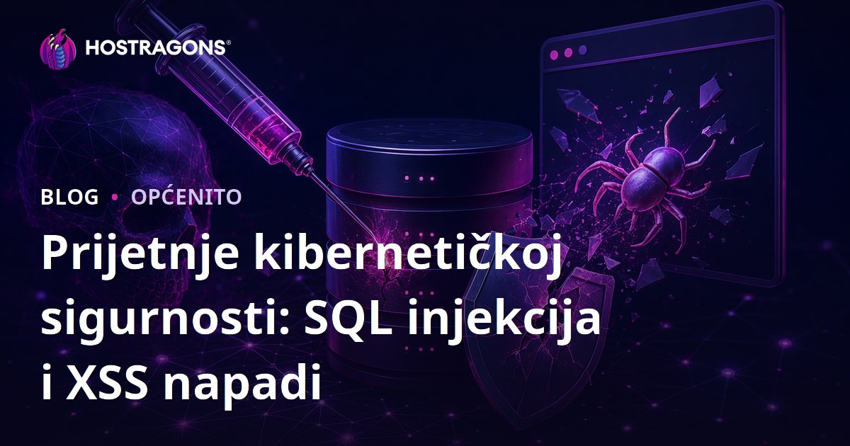 Prijetnje kibernetičkoj sigurnosti: SQL injekcija i XSS napadi