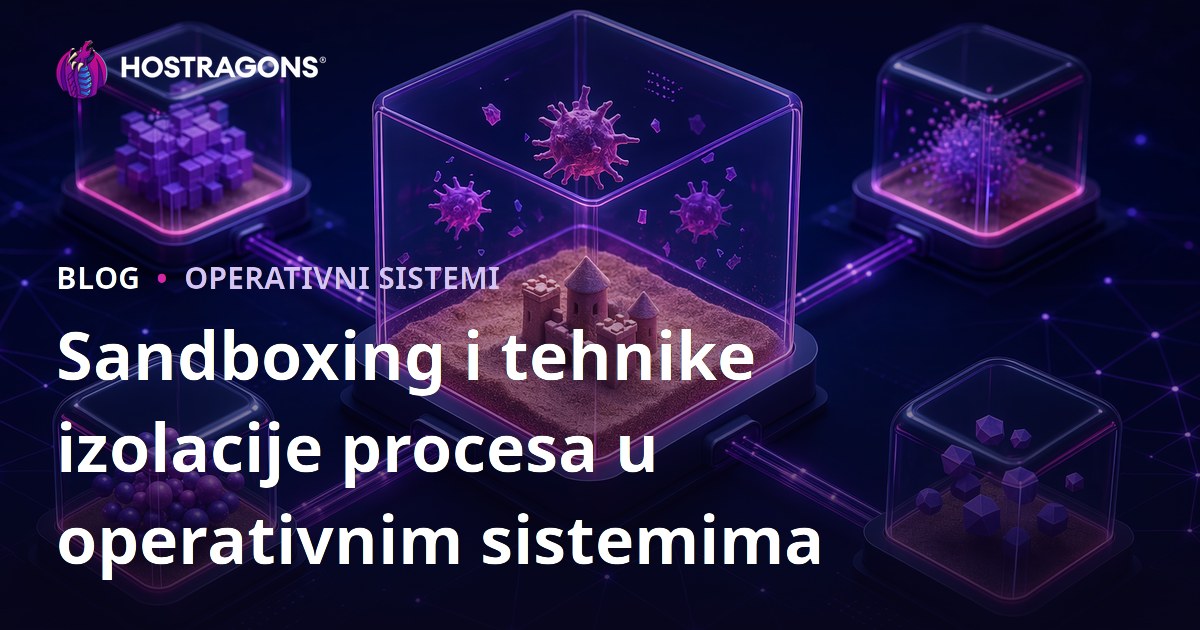 Sandboxing i tehnike izolacije procesa u operativnim sistemima