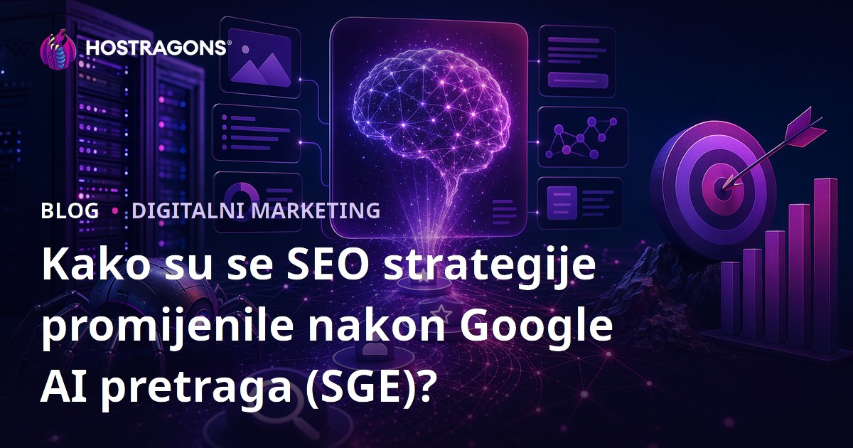 Kako su se SEO strategije promijenile nakon Google AI pretraga (SGE)?