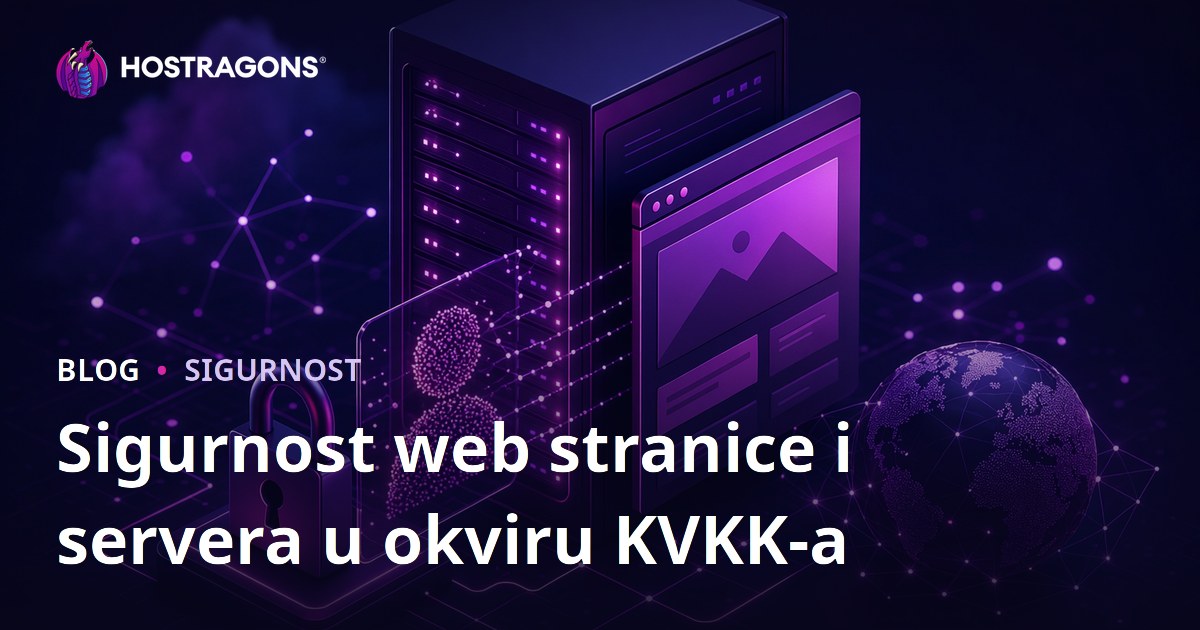 Sigurnost web stranice i servera u okviru KVKK-a