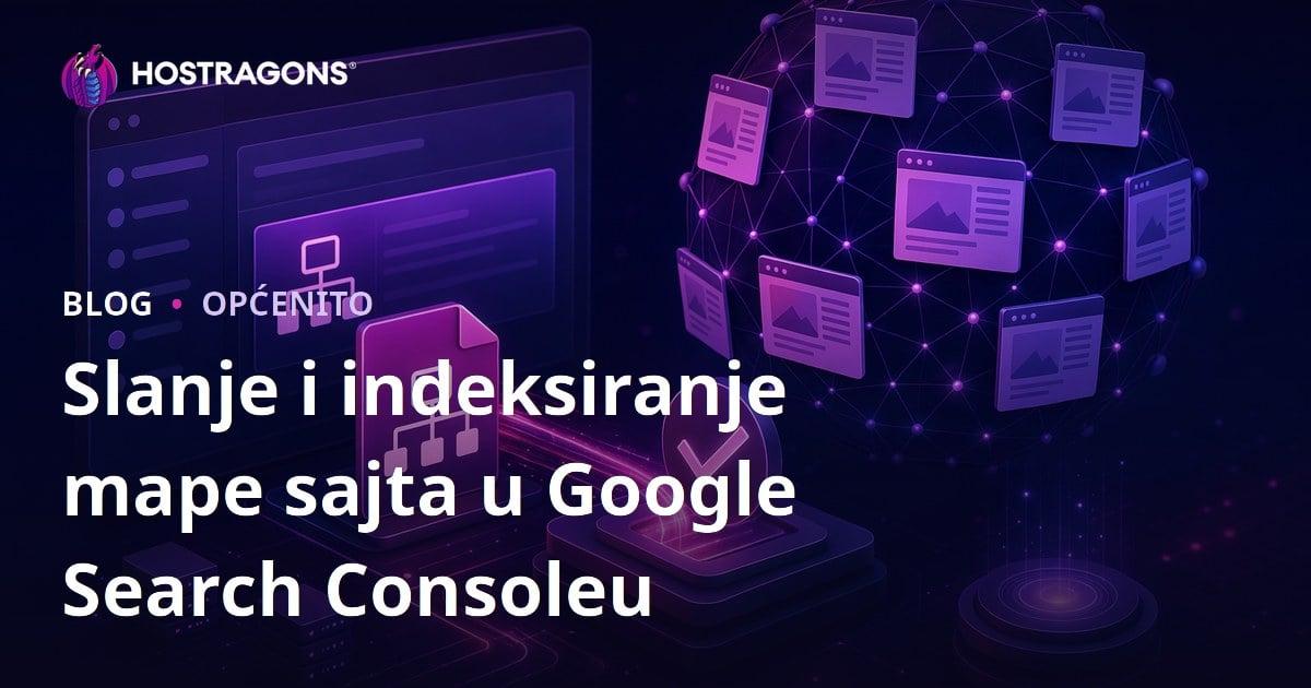 Slanje i indeksiranje mape sajta u Google Search Consoleu