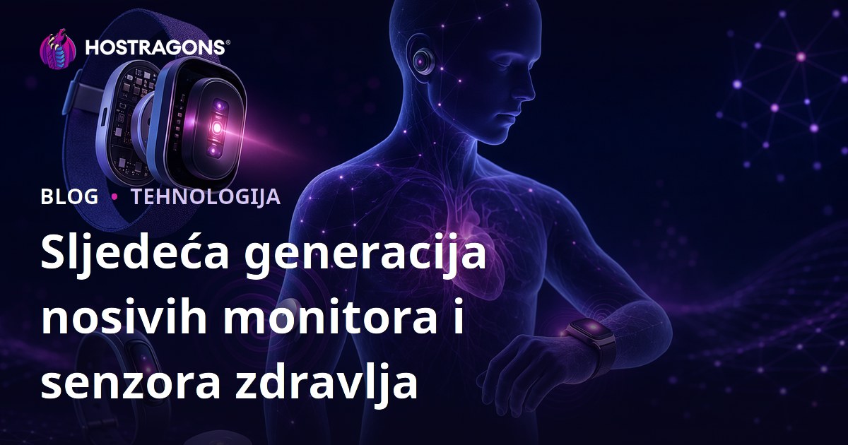 Sljedeća generacija nosivih monitora i senzora zdravlja