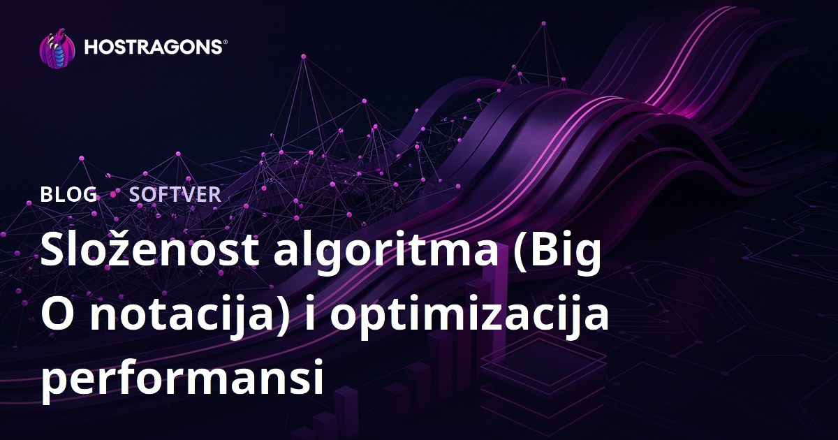 Složenost algoritma (Big O notacija) i optimizacija performansi