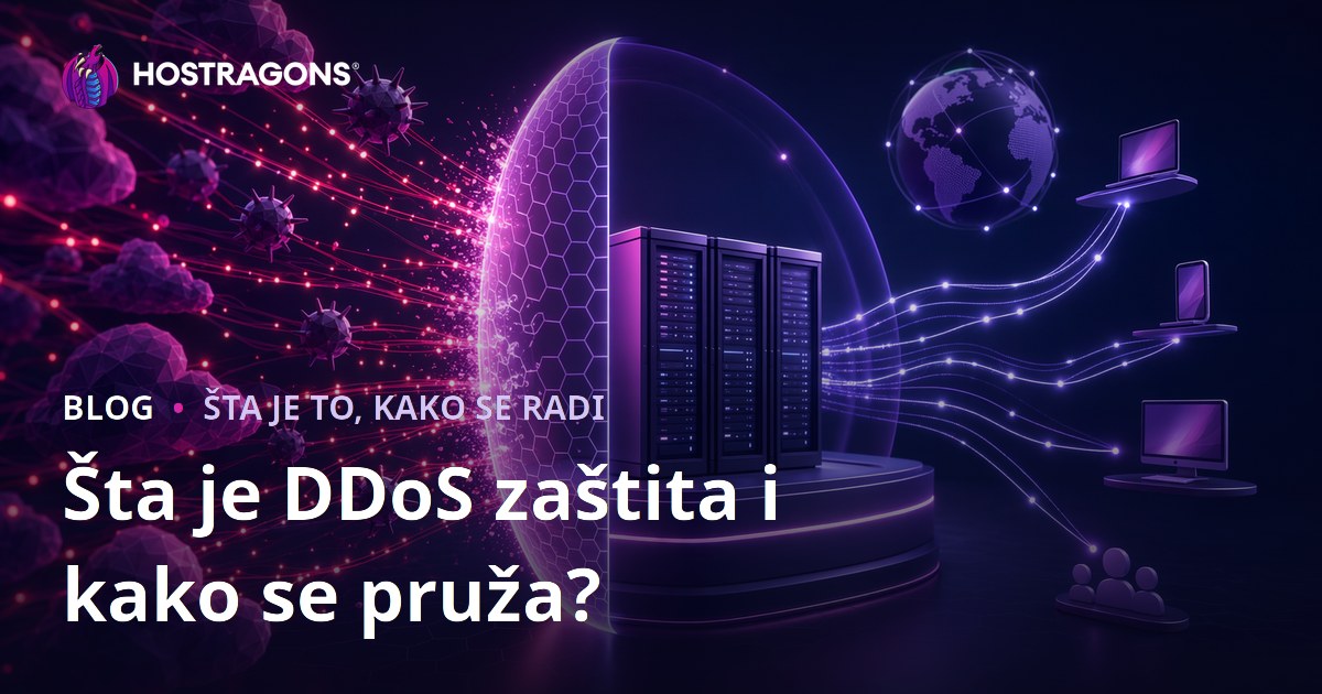Šta je DDoS zaštita i kako se pruža?