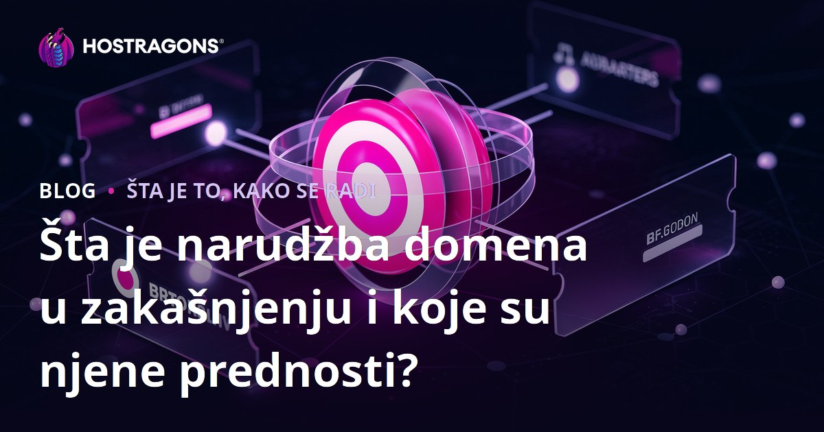 Šta je narudžba domena u zakašnjenju i koje su njene prednosti?