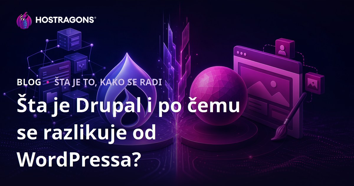 Šta je Drupal i po čemu se razlikuje od WordPressa?