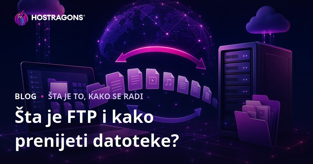 Šta je FTP i kako prenijeti datoteke?