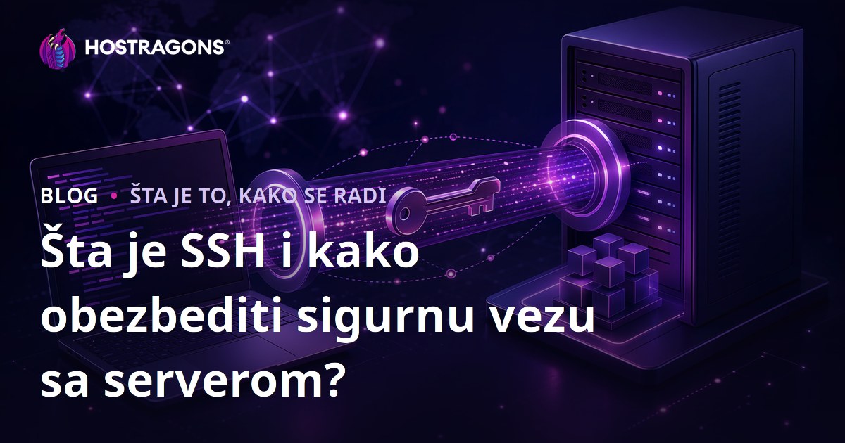 Šta je SSH i kako obezbediti sigurnu vezu sa serverom?
