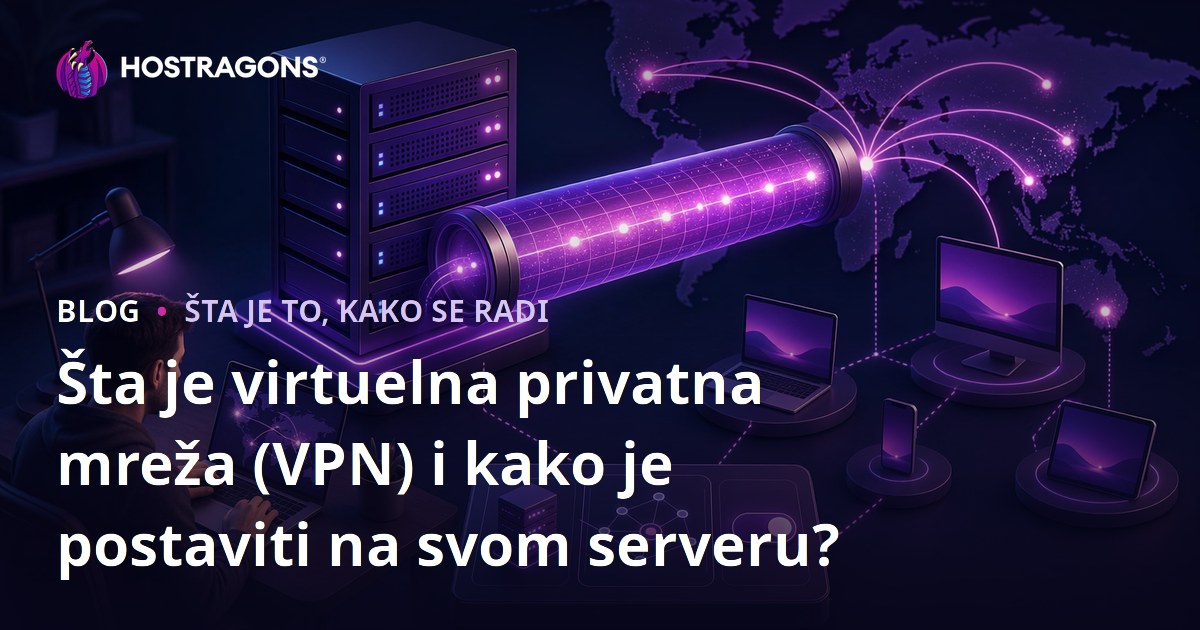 Šta je virtuelna privatna mreža (VPN) i kako je postaviti na svom serveru?