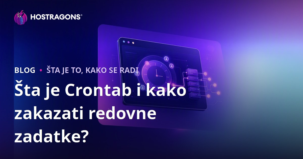 Šta je Crontab i kako zakazati redovne zadatke?