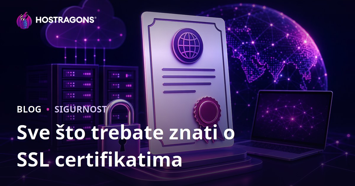 Sve što trebate znati o SSL certifikatima