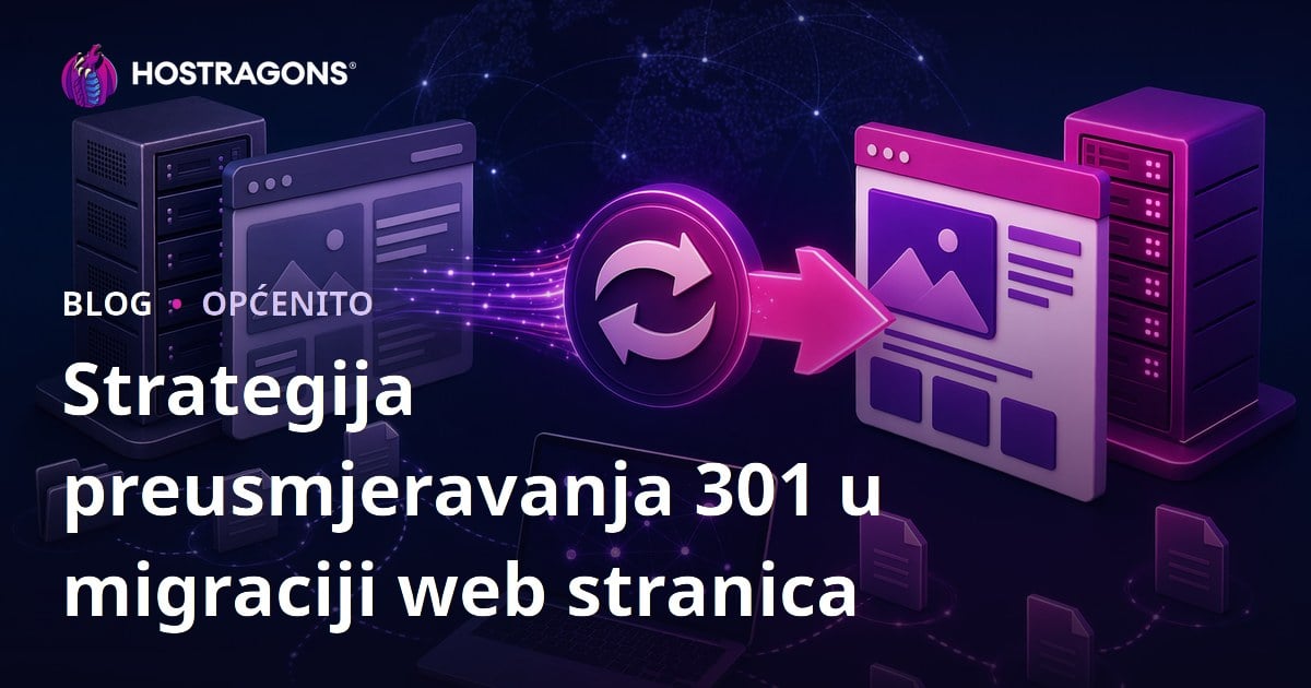 Strategija preusmjeravanja 301 u migraciji web stranica