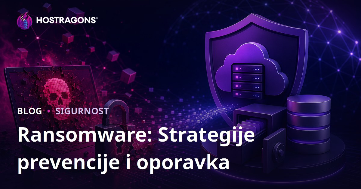 Ransomware: Strategije prevencije i oporavka