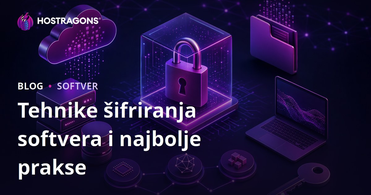 Tehnike šifriranja softvera i najbolje prakse