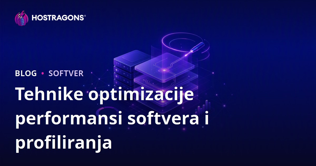 Tehnike optimizacije performansi softvera i profiliranja