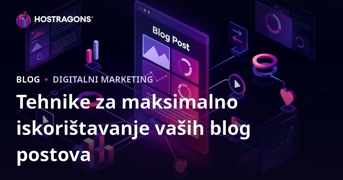 Tehnike za maksimalno iskorištavanje vaših blog postova