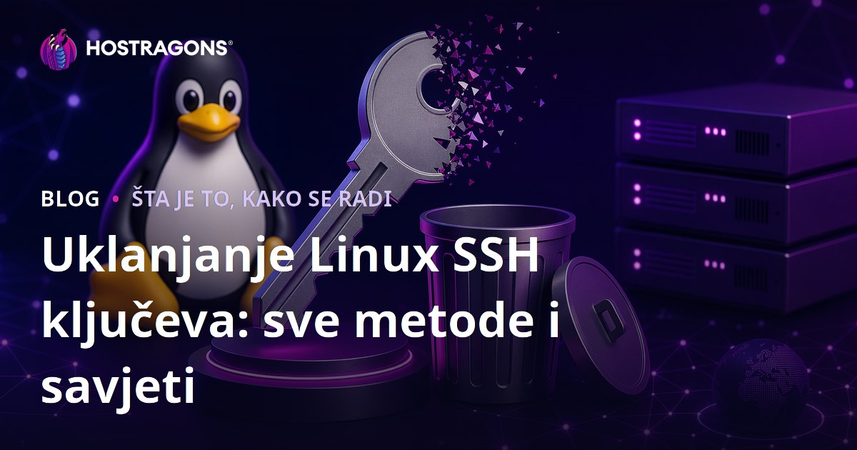 Uklanjanje Linux SSH ključeva: sve metode i savjeti