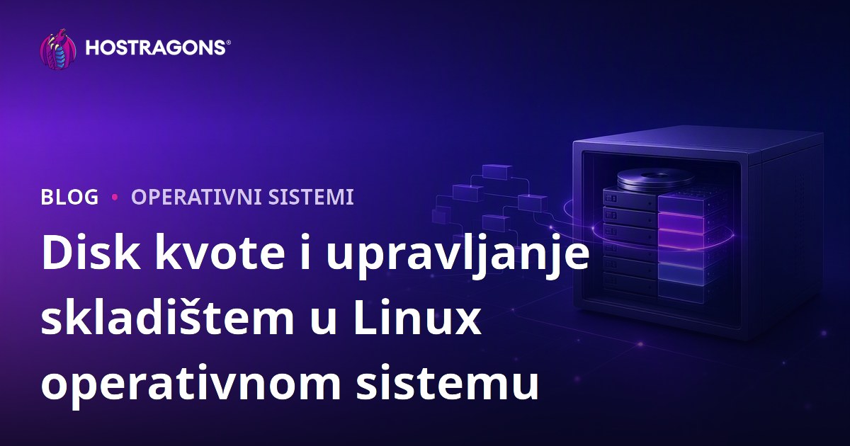 Disk kvote i upravljanje skladištem u Linux operativnom sistemu