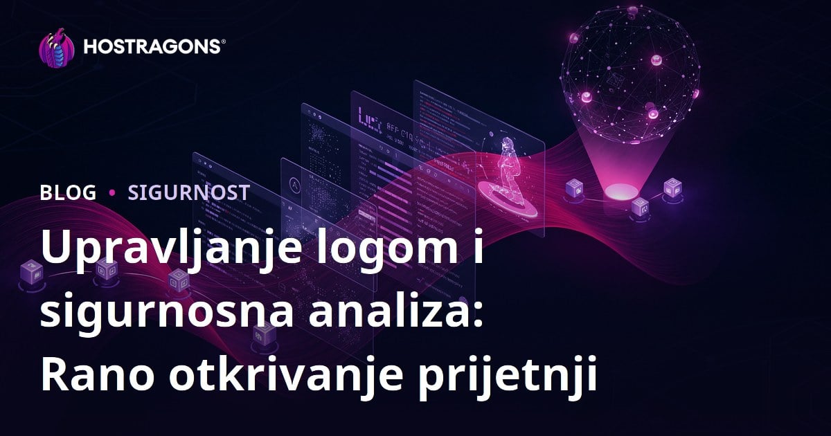 Upravljanje logom i sigurnosna analiza: Rano otkrivanje prijetnji