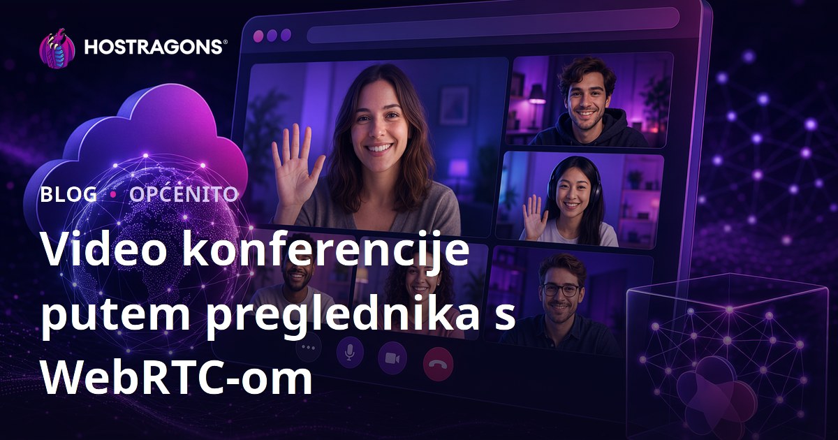 Video konferencije putem preglednika s WebRTC-om