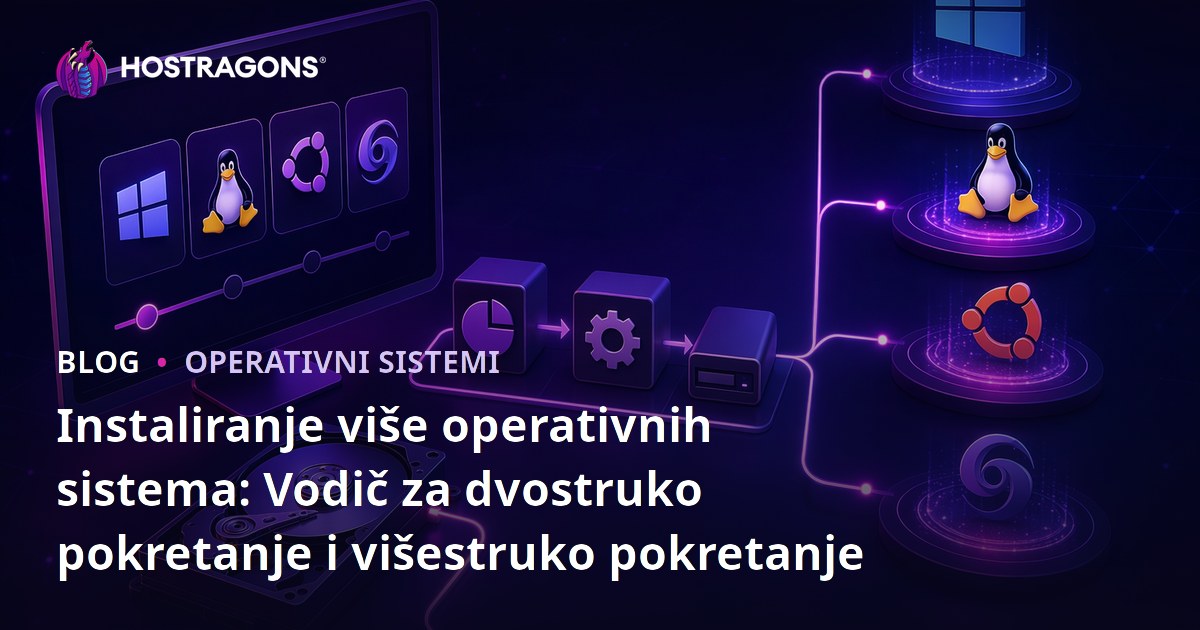 Instaliranje više operativnih sistema: Vodič za dvostruko pokretanje i višestruko pokretanje