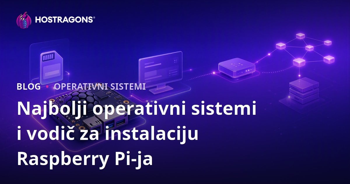 Najbolji operativni sistemi i vodič za instalaciju Raspberry Pi-ja