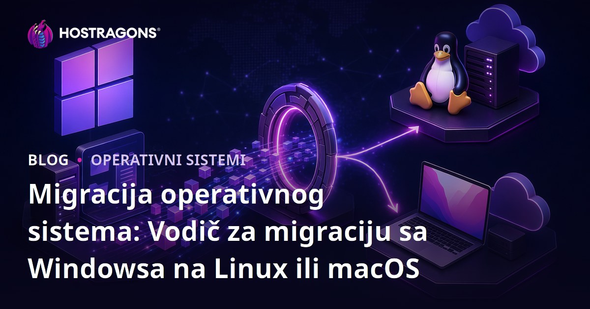 Migracija operativnog sistema: Vodič za migraciju sa Windowsa na Linux ili macOS