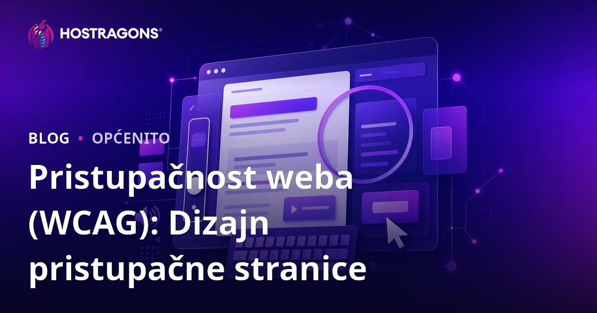 Pristupačnost weba (WCAG): Dizajn pristupačne stranice