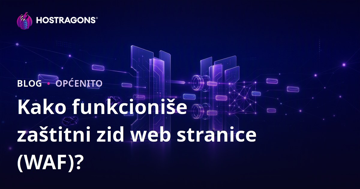 Kako funkcioniše zaštitni zid web stranice (WAF)?
