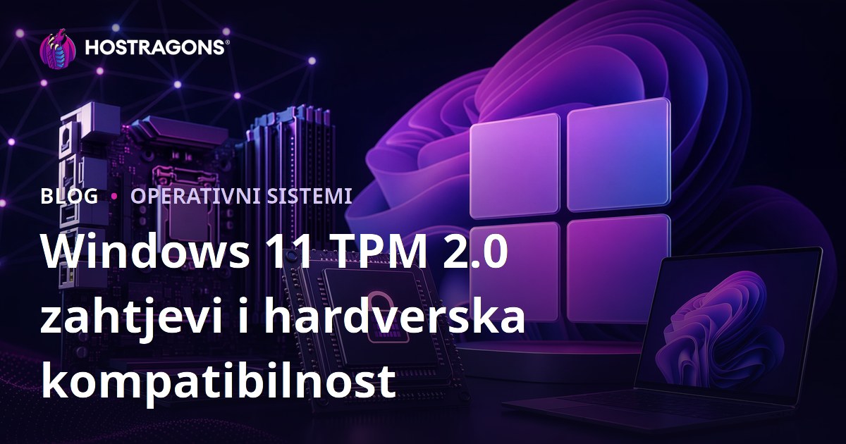 Windows 11 TPM 2.0 zahtjevi i hardverska kompatibilnost