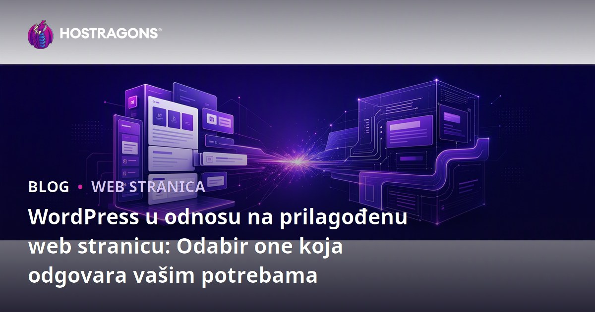WordPress u odnosu na prilagođenu web stranicu: Odabir one koja odgovara vašim potrebama