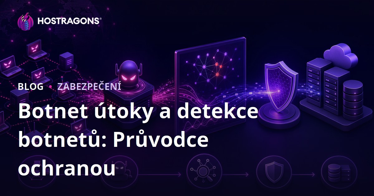 Botnet útoky a detekce botnetů: Průvodce ochranou