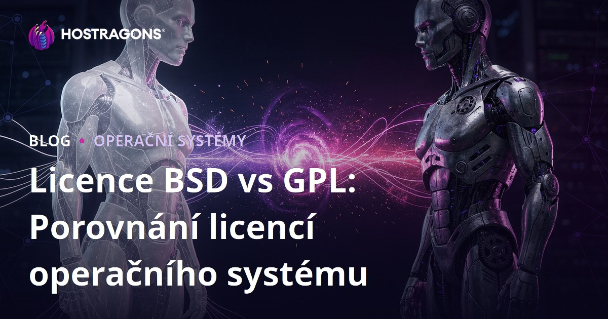 Licence BSD vs GPL: Porovnání licencí operačního systému