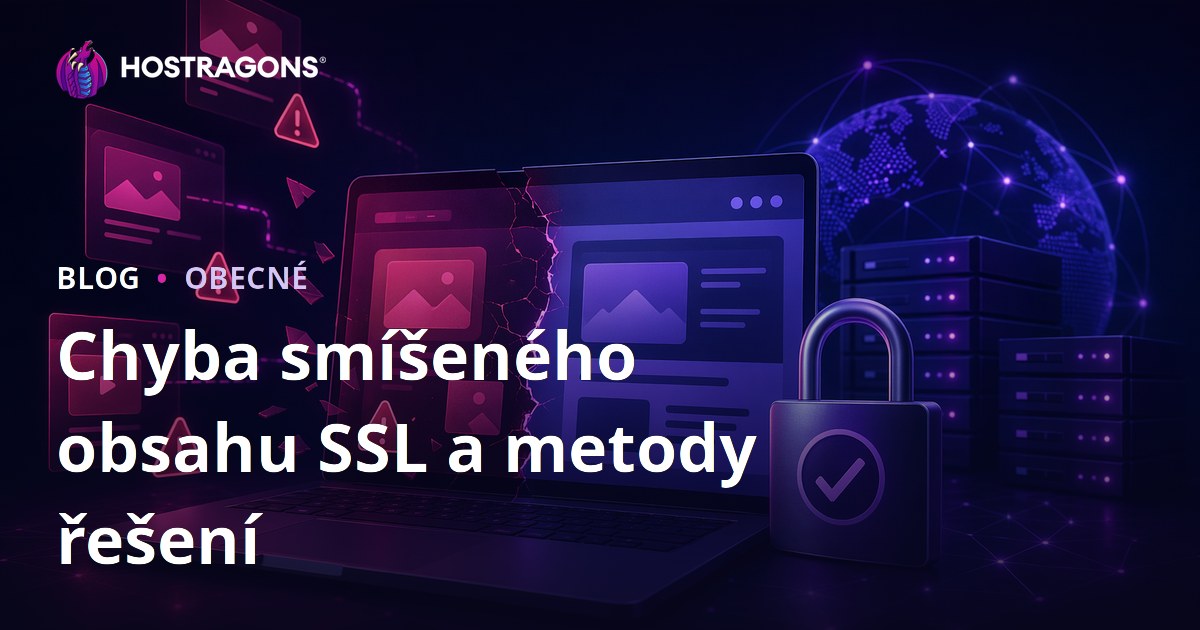 Chyba smíšeného obsahu SSL a metody řešení