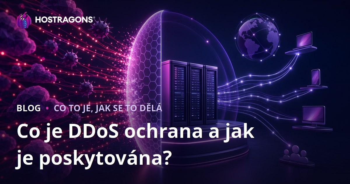 Co je DDoS ochrana a jak je poskytována?