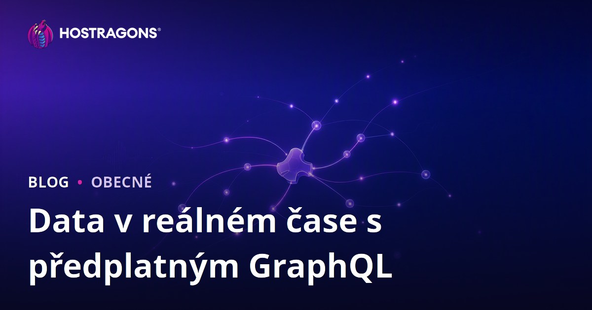 Data v reálném čase s předplatným GraphQL